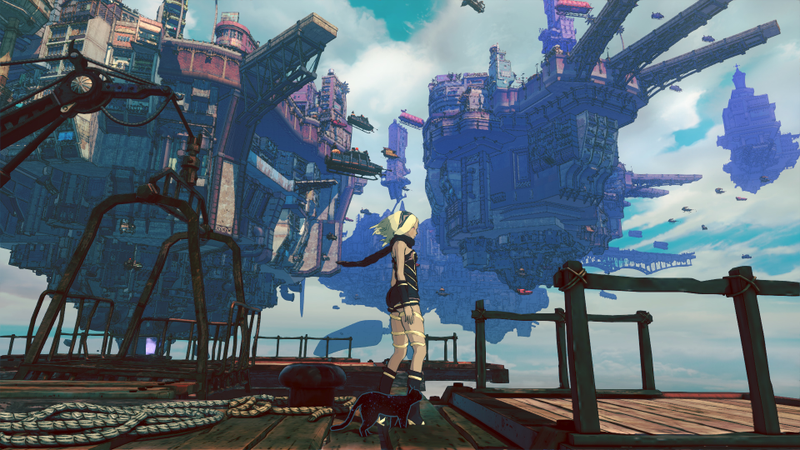 Screenshot: Gravity Rush 2